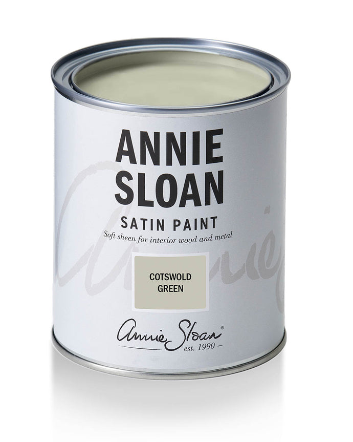 Annie Sloan Satin Paint in Cotswold Green