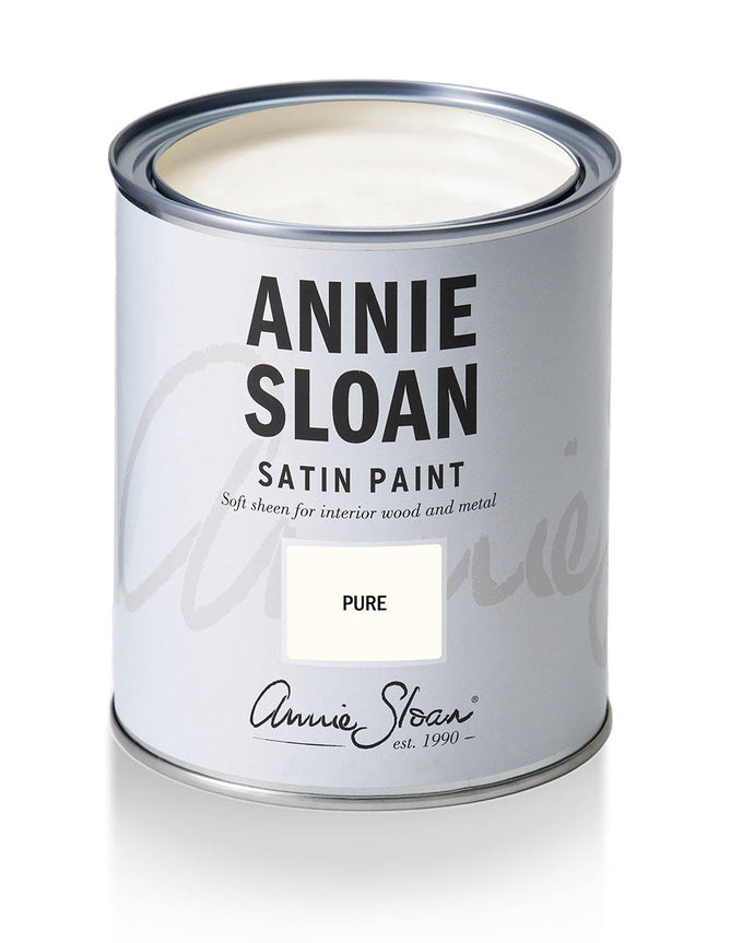 Annie Sloan Satin Paint in Pure