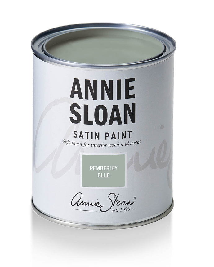Annie Sloan Satin Paint in Pemberley Blue