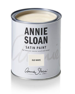 Annie Sloan Satin Paint in Old White