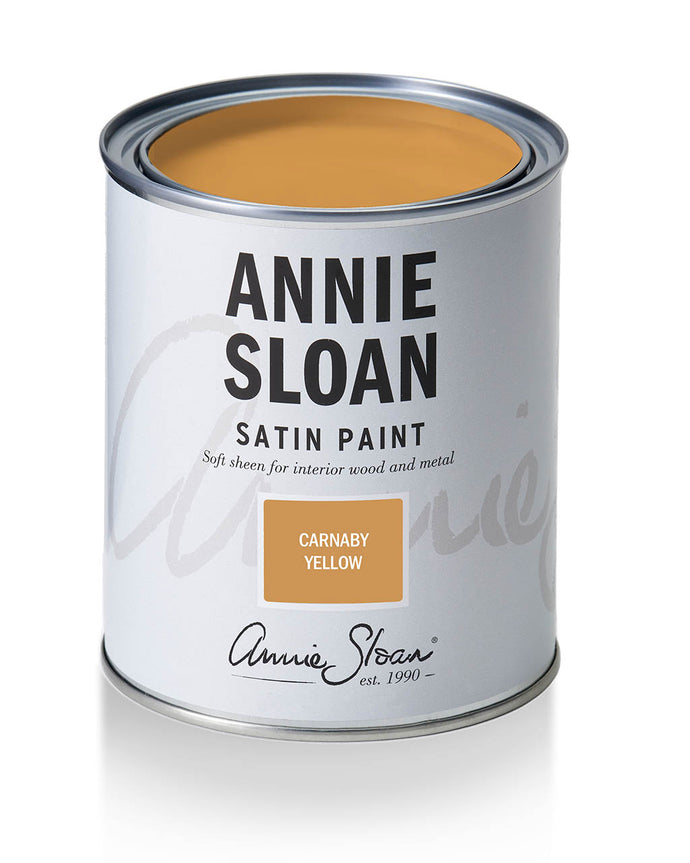 Annie Sloan Satin Paint in Carnaby Yellow