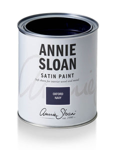Annie Sloan Satin Paint in Oxford Navy